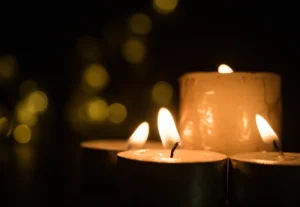 significado de las velas a los difuntos