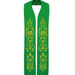 Ropa eclesiástica de color verde