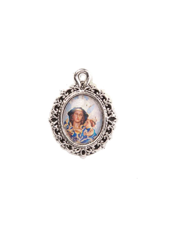Medallitas esmaltadas católicas personalizadas