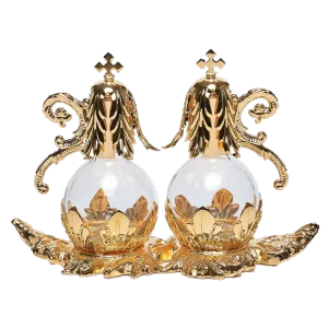 Vinajeras Doradas 2560