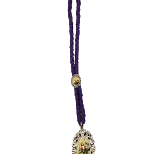 Adorno para el coche morado 7203