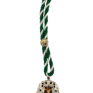 Adorno para el coche verde 7203