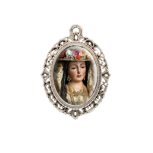 Medallitas esmaltadas religiosas personalizadas