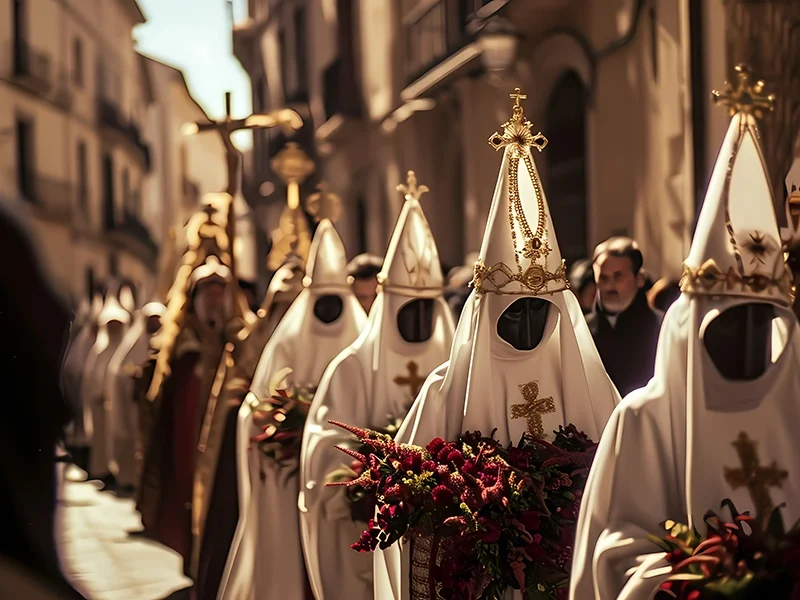 celebrar procesiones en semana santa