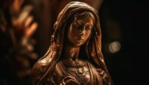 virgen rezando España
